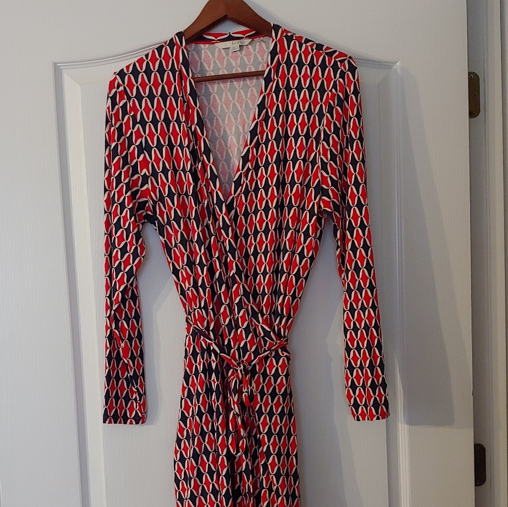 BNWOT Boden Jersey wrap dress